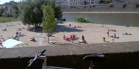 Lungarno Cellini come Rimini