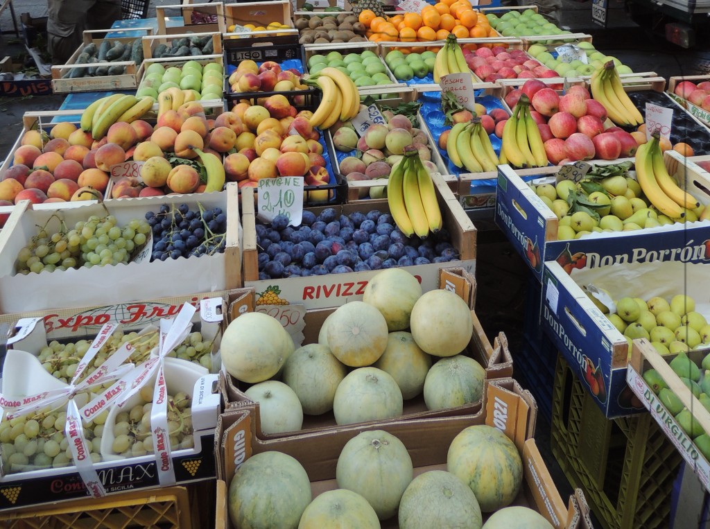 I colori e la frutta