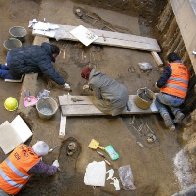 Un cimitero sotto gli Uffizi