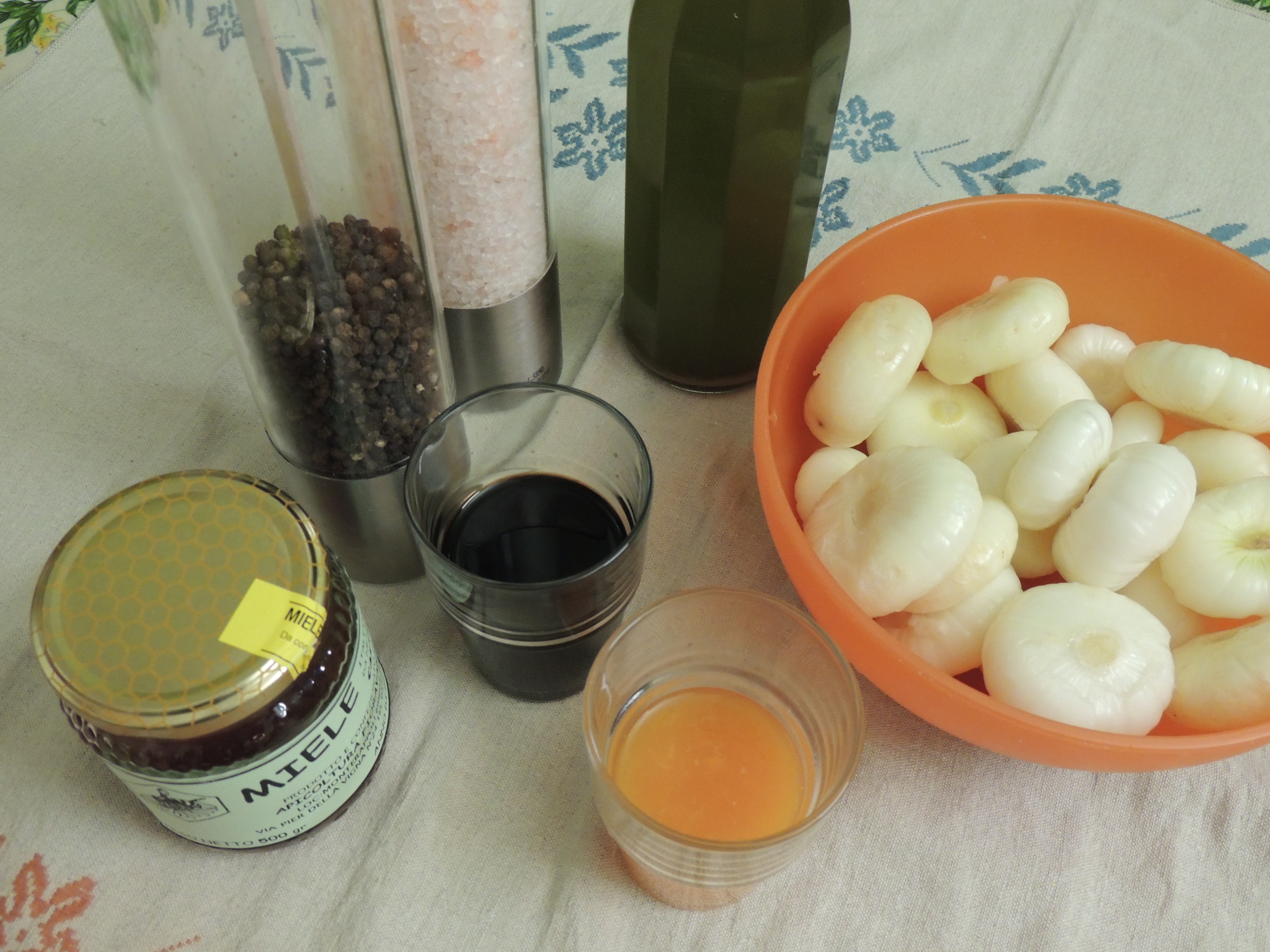 Ingredienti per la preparazione del piatto