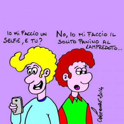 Selfie o lampredotto?