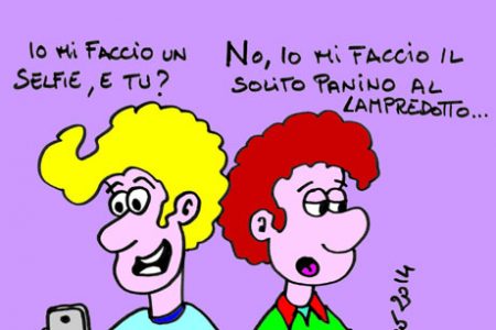 Selfie o lampredotto?