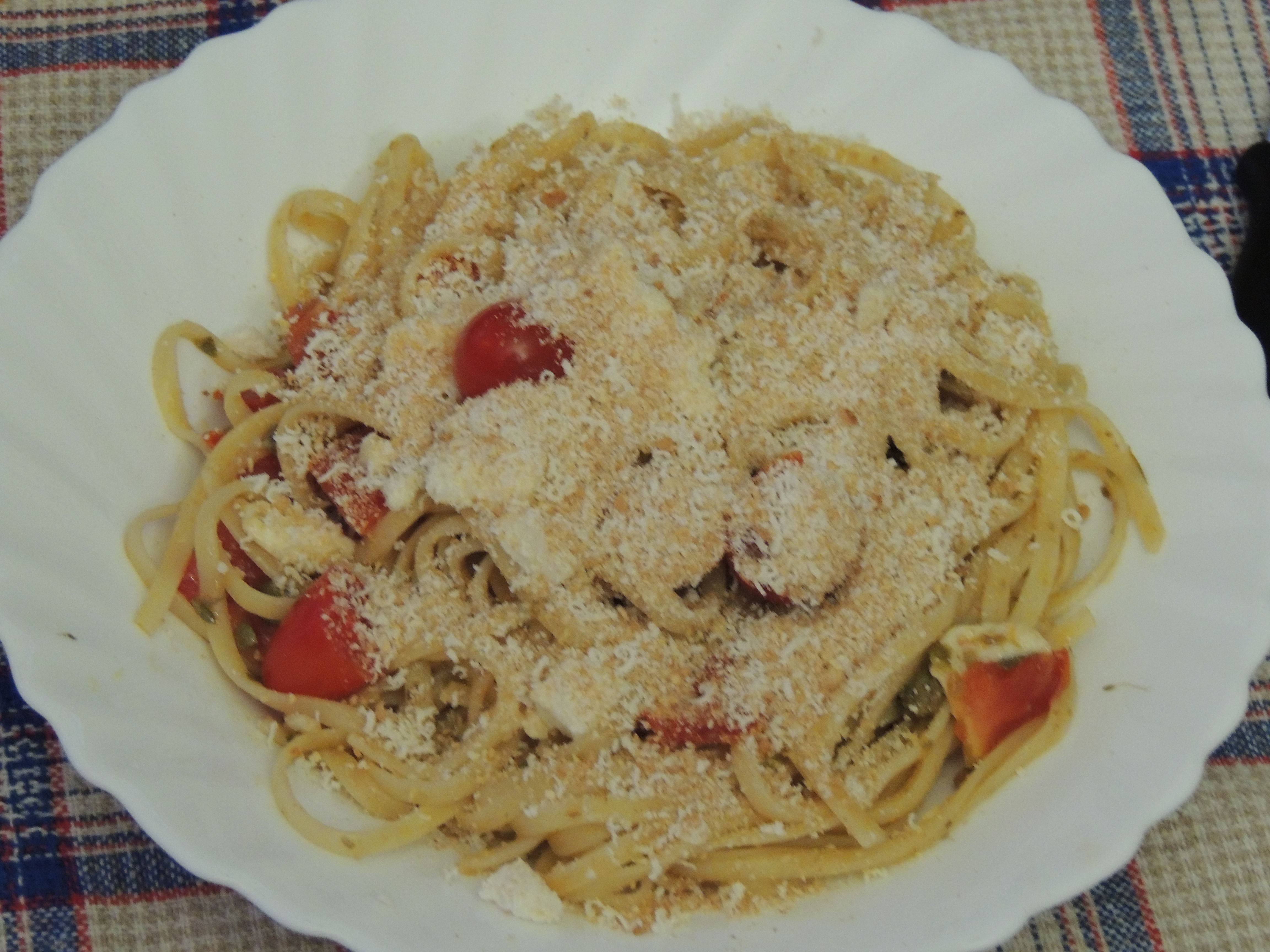 Spaghetti al sapore mediterraneo