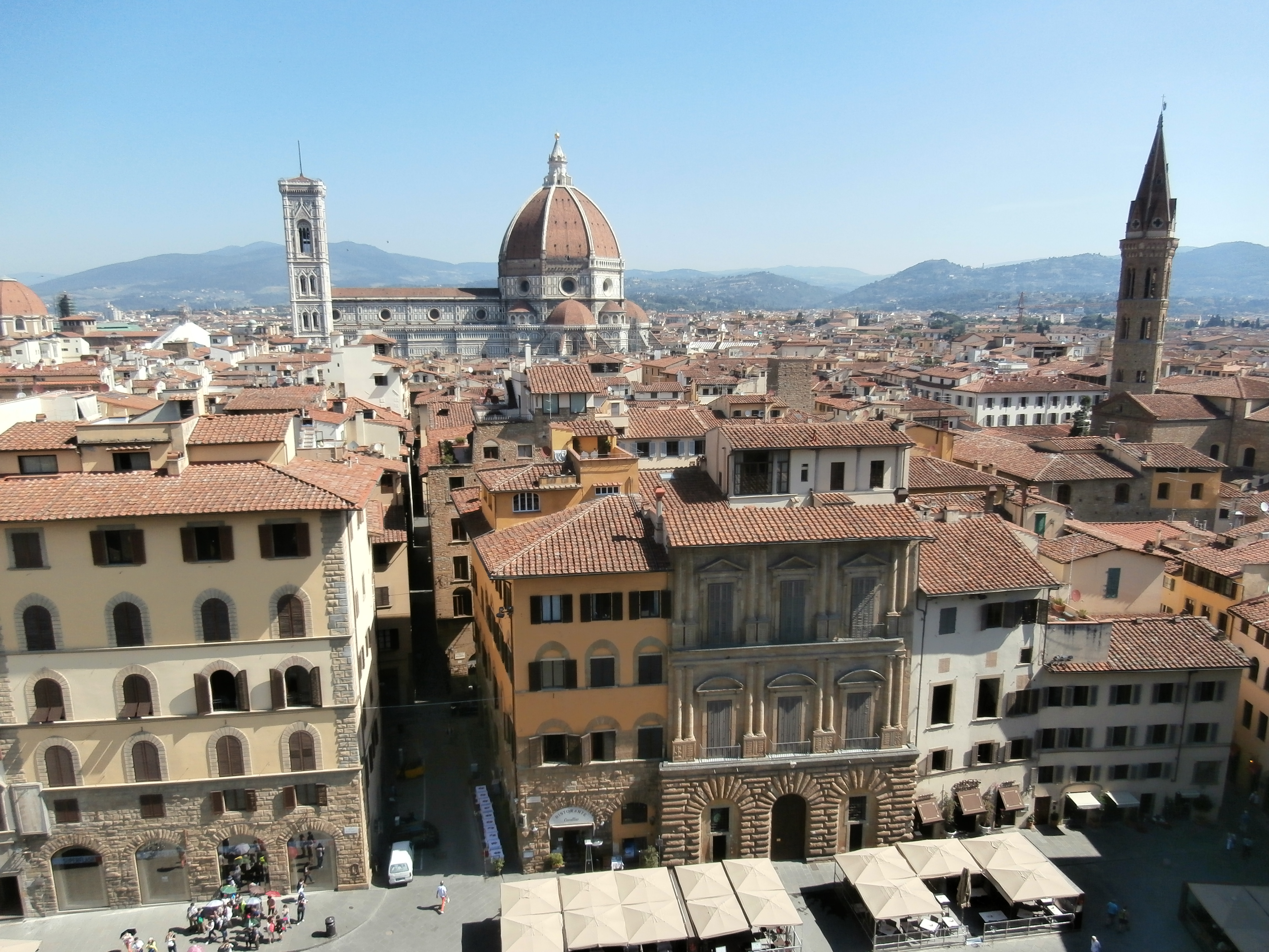 Dal camminamento di ronda