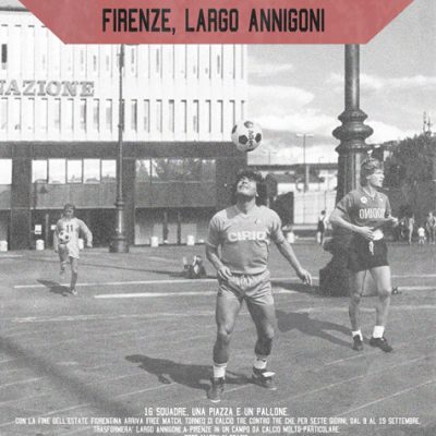 Free Match, Largo Annigoni diventa un campo da calcio