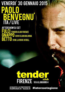 Paolo Benvegnù_Tender