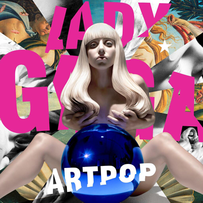La copertina di un album di lady gaga fatta da jeff Koons. Dietro si vede la Venere del Botticelli. jeff, sei un pò fissato con Firenze?