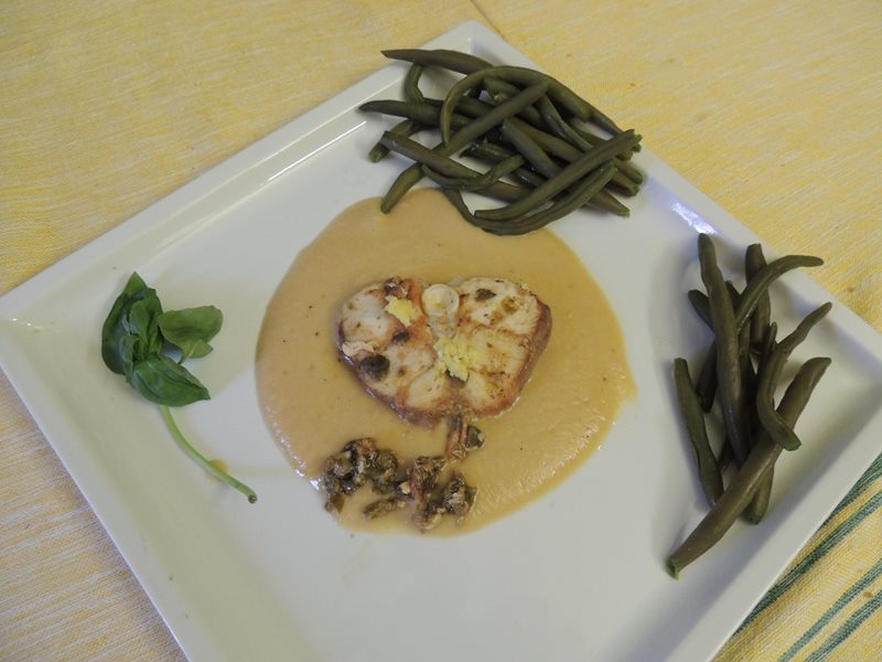 Verdesca in crema di ceci