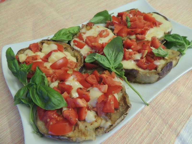 Melanzan Bruscetta