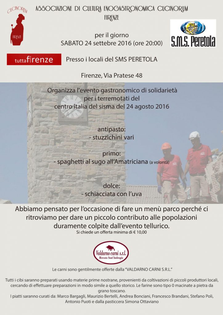 Cena di solidarietà