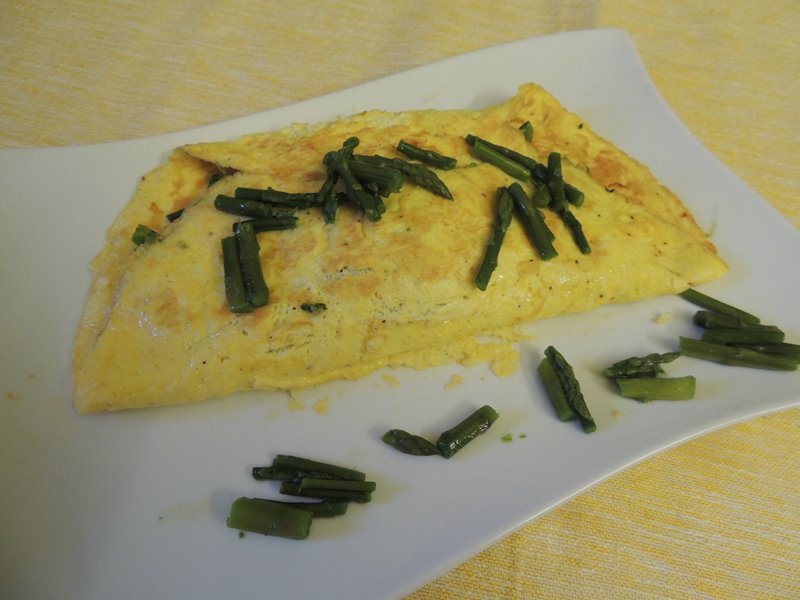 Omelette di asparagi