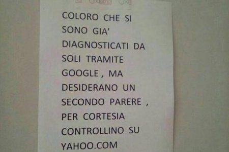 Il dottor Google