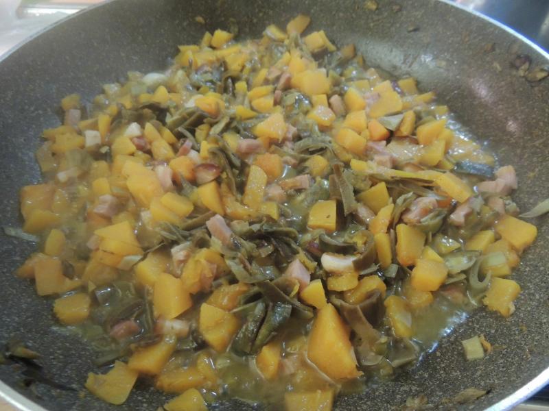 Fusilli zucca e carciofi 01