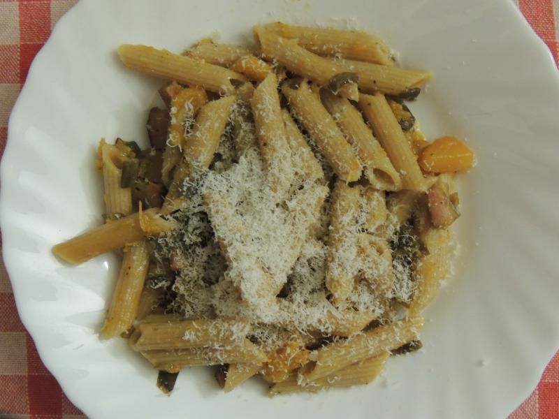 Fusilli zucca e carciofi 02