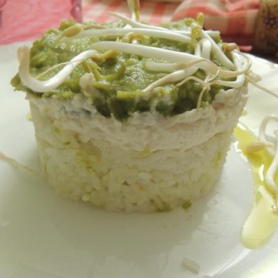 Creme di ricotta e di asparagi accompagnate…