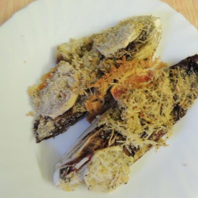 Radicchio rosso agli agrumi e provola