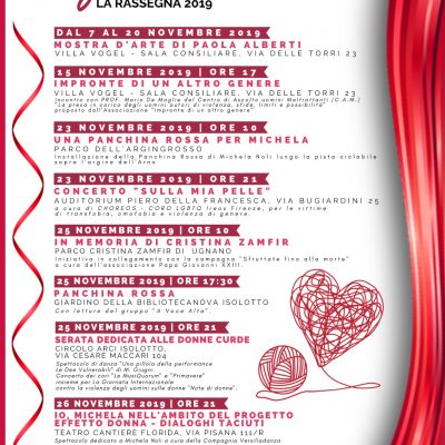 Il filo rosso al quartiere 4