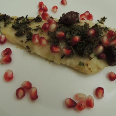 Filetti di merluzzo alle melograne