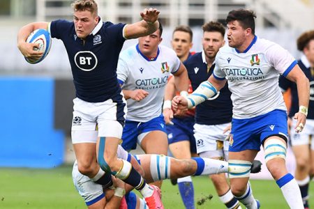 Rugby: Italia Scozia 17 – 28