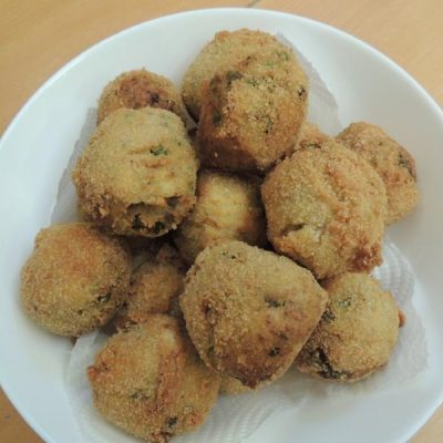 Polpette di pane raffermo e ricotta