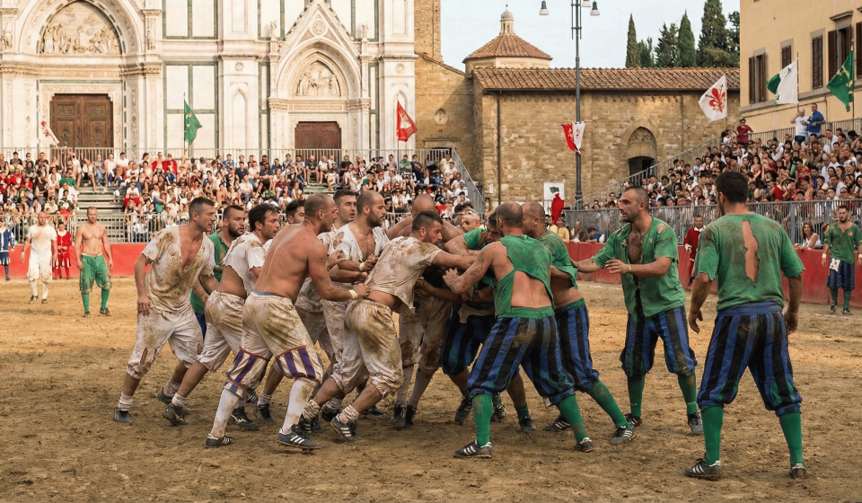 la battaglia dell'assedio di Firenze