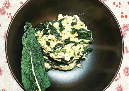 Risotto al cavolo nero