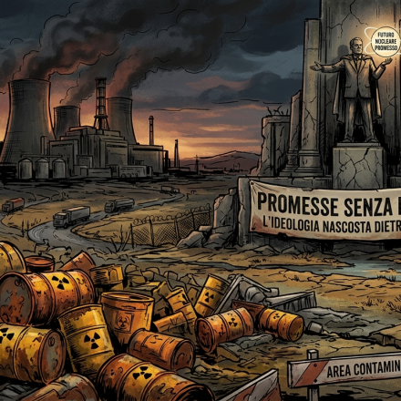 Scorie senza deposito, promesse senza futuro: l’ideologia nascosta dietro l’atomo
